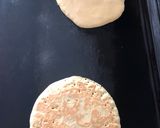 A picture of step 2 of Tahini Bread.