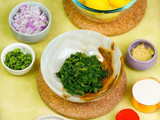 Easy Aloo Spinach Tikki (potato spinach patties)