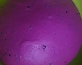 Foto langkah ke 7 dari resep Roti Tawar Buah Naga Eggless.