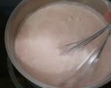 Foto del paso 2 de la receta: Panna cotta de coco con coulis de fresa