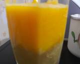 Jus Pelangi langkah memasak 3 foto