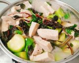 Hình bước làm 2 của món Canh cua chả cá
