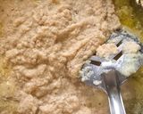 A picture of step 4 of Apple halwa.
