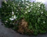 A picture of step 3 of Brinjal chokha.
