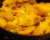 A picture of step 2 of Green Tomato chutney.