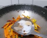 Foto langkah ke 4 dari resep Sayur tauco kacang panjang wortel tahu.