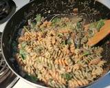 Mushroom spinach pasta with alfredo sauce recipe step 4 photo