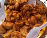 A picture of step 4 of Masala mushroom.