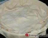 A picture of step 10 of Zucchini and cheese pie with homemade filo.