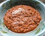 A picture of step 7 of Homemade Meat Sauce with Rolled Oats & Lentil Flour.