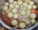 Foto langkah ke 2 dari resep Kuah Bening Bayam Comfort ~ (Tips bayam tetap hijauu dan ga layuu).