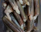 Foto langkah ke 1 dari resep Kerang bambu saos padang.