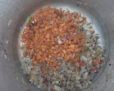 A picture of step 6 of Chicken Noodles..