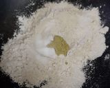A picture of step 1 of Jowar Porridge / Jowar ko Kholey.
