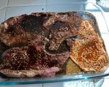 A picture of step 3 of Grilled Pork Chops.