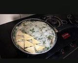 A picture of step 5 of Fluffy Spinach Cheese Omlette A perfect healthy breakfast.