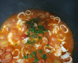 Foto del paso 6 de la receta: Linguine con calamari e gamberi