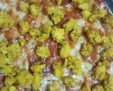 A picture of step 3 of Rainbow pizza 🌈 🍕🍕.
