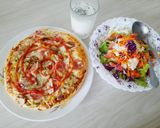 عکس مرحله 2 از دستور پیتزا در تستر
