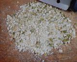 A picture of step 2 of Besan ke Ladoo.