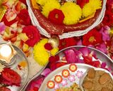 A picture of step 4 of Falahari Sama Halwa.