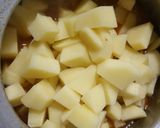 A picture of step 5 of Mutton and potato Biryani.