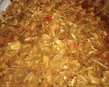 A picture of step 5 of Spicy Fajita pasta.