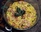 Foto langkah ke 9 dari resep Spaghetti Schotel Sosis.