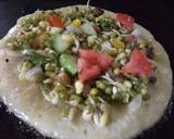 Sprouts & veg Uttapam recipe step 4 photo