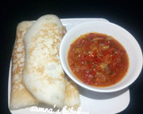 A picture of step 12 of Sinasir with soup.
