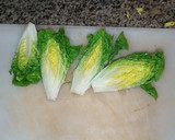 Foto del paso 2 de la receta: Cogollos de lechuga fritos