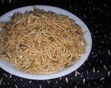 A picture of step 5 of Hakka Noodles.