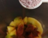 A picture of step 1 of The Tang Aam Panna Cooler.