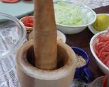 র প্যাপায়া স্যালাড (raw papaya salad recipe in Bengali) রেসিপির ধাপ 3 ছবি