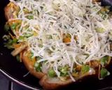 A picture of step 6 of Bread Omlet Pizza.