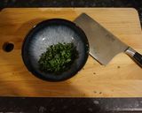 A picture of step 3 of Mushrooms in oyster sauce.