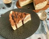 Une image de l'étape 6 de Gâteau de crêpes façon tiramisu.