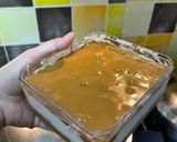 Gambar langkah 8 resipi Biscoff Cheesecake.
