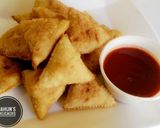 A picture of step 11 of Samosa(Easy step by step samosa using cutter,no rolling).