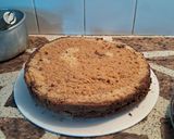 Foto del paso 5 de la receta: Torta Combinada Rellena con Chocolate, Crema Pastelera y Frutal