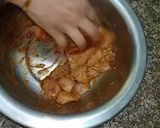 A picture of step 1 of Chicken Shashlik.