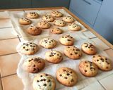 Une image de l'étape 5 de Cookies aux 3 chocolats.