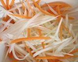 A picture of step 4 of Spicy Raw Papaya Salad.