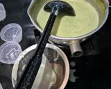Foto langkah ke 3 dari resep Matcha Silky Puding.