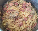Foto del paso 6 de la receta: Tallarines a la carbonara
