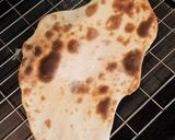 A picture of step 11 of Flatbread from a breadmix.
