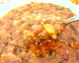 عکس مرحله 1 از دستور سوپ سبزیجات با گوشت چرخ کرده Protein and vegetable soup🥘