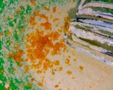 A picture of step 2 of Orange Sunset Muffins.