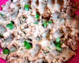 A picture of step 2 of Aloo Paratha.