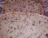 Foto del paso 1 de la receta: Pan tipo lactal con masa madre y semillas!!💞